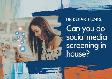 Can your HR department do social media screening in house?