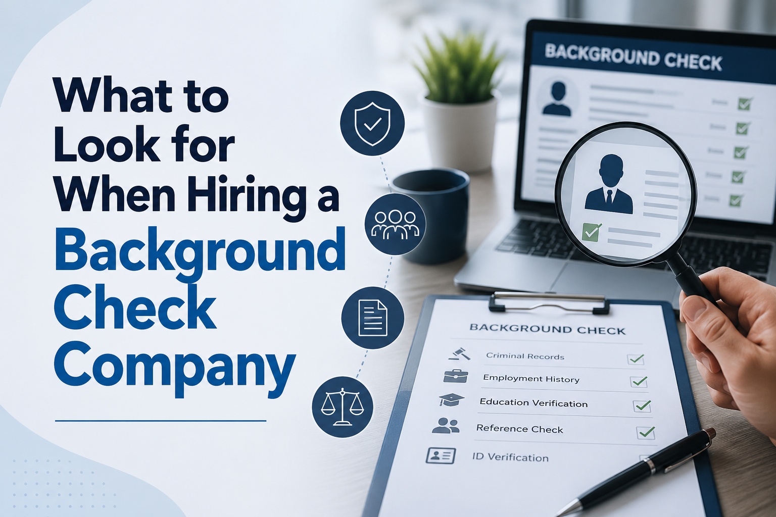 what to look for when hiring a background check company
